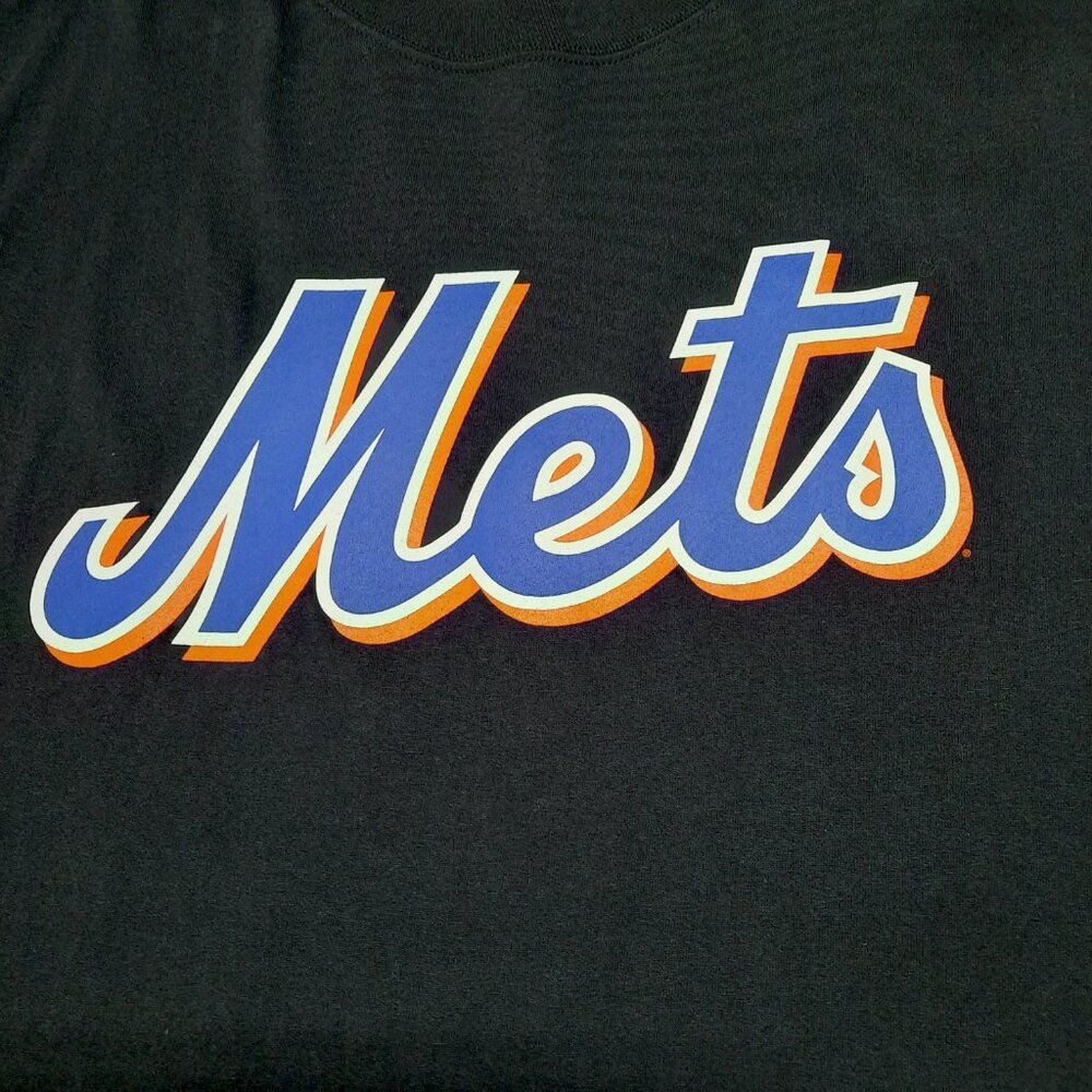 New York Mets Logo T-shirt Men's Size XXL 2XL MLB Baseball Fanwear Jersey - Picture 6 of 7
